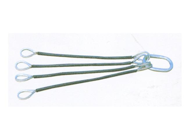 单环四叉复合钢丝绳