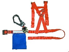 双背速差式安全带